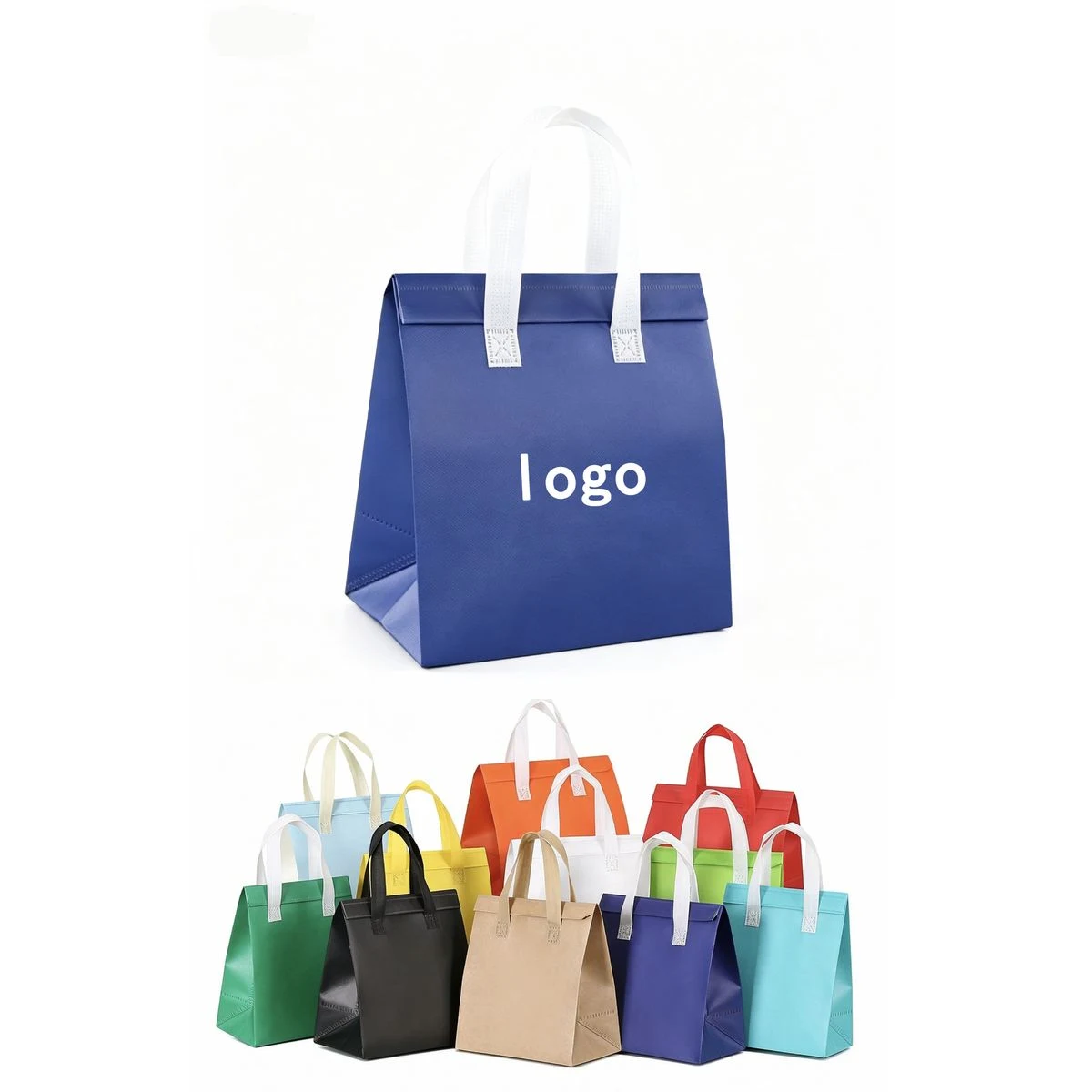 Custom Laminated Non Woven Insulated Tote Bag 1