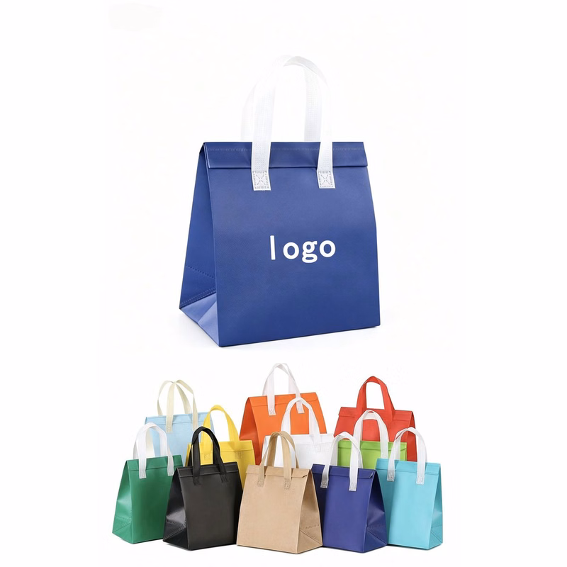 Custom Laminated Non Woven Insulated Tote Bag