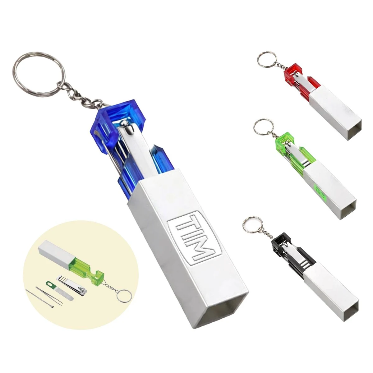 Manicure Pillars Set Keychain 1