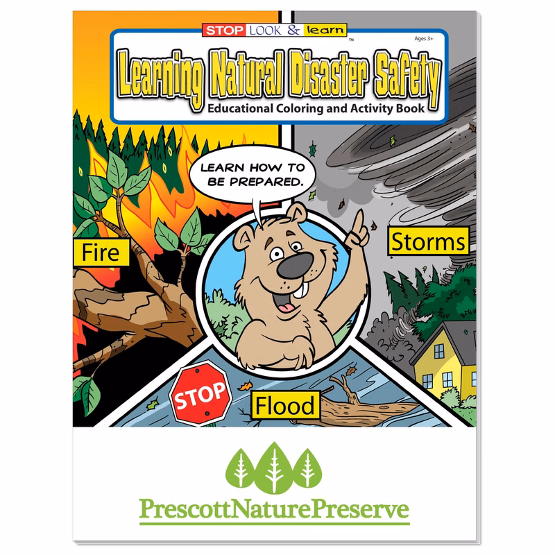 Good Value™ Coloring Book: Learning Natural Disaster Safety