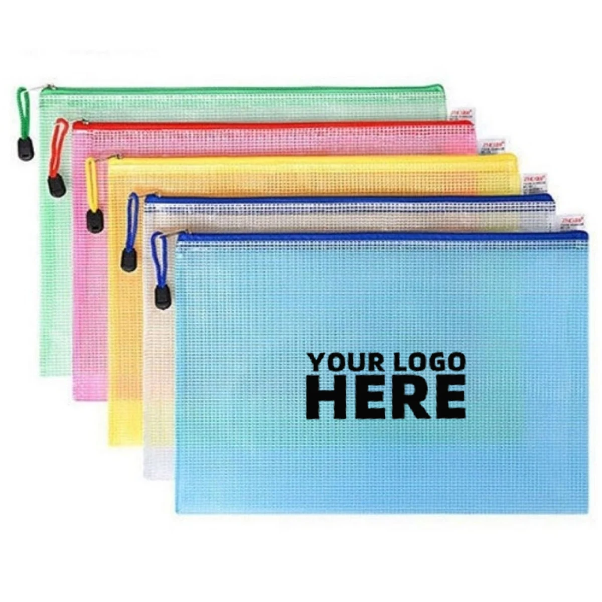 Mesh Zipper Pouch Bags 1