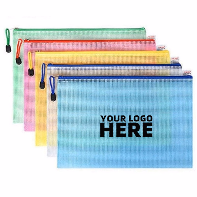 Mesh Zipper Pouch Bags