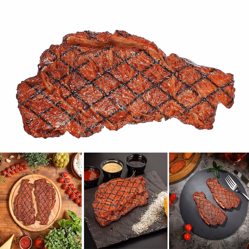 4PCS Artificial Hamburger Model