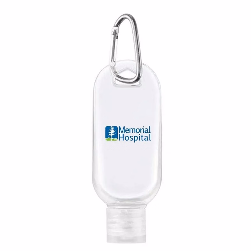 Sanitizer Bottle With Carabiner