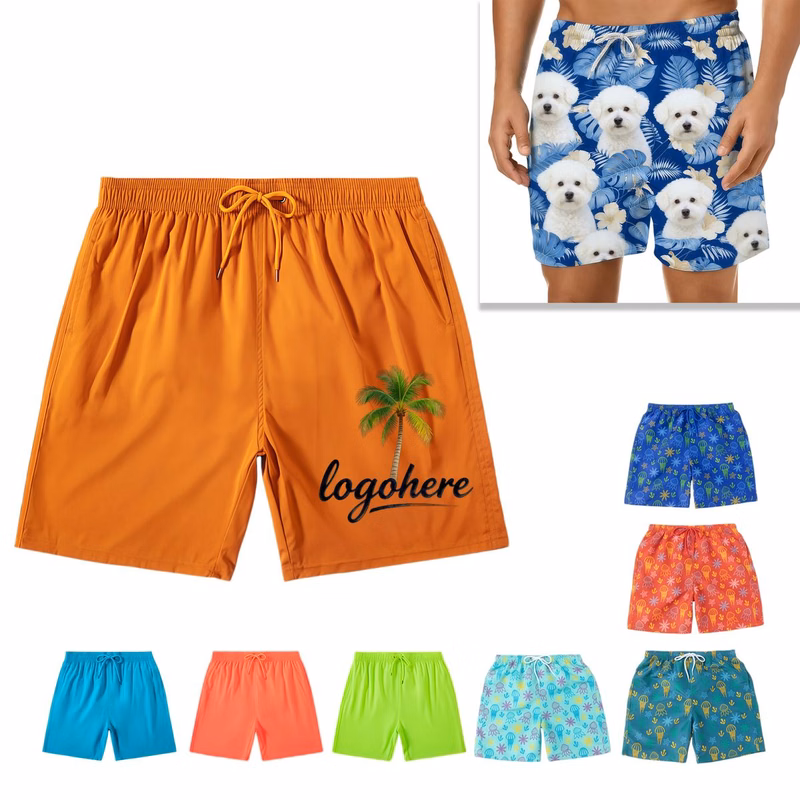 Swim Shorts with Mesh Lining
