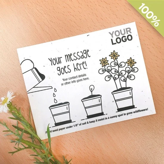 Grow Pots Small Seed Paper Panel Cards 1