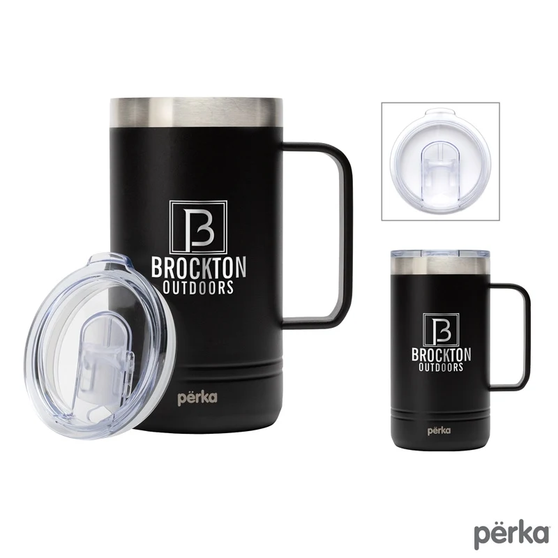 Perka® Wayfarer 24 oz. 304 Double Wall Stainless Steel Mug 1