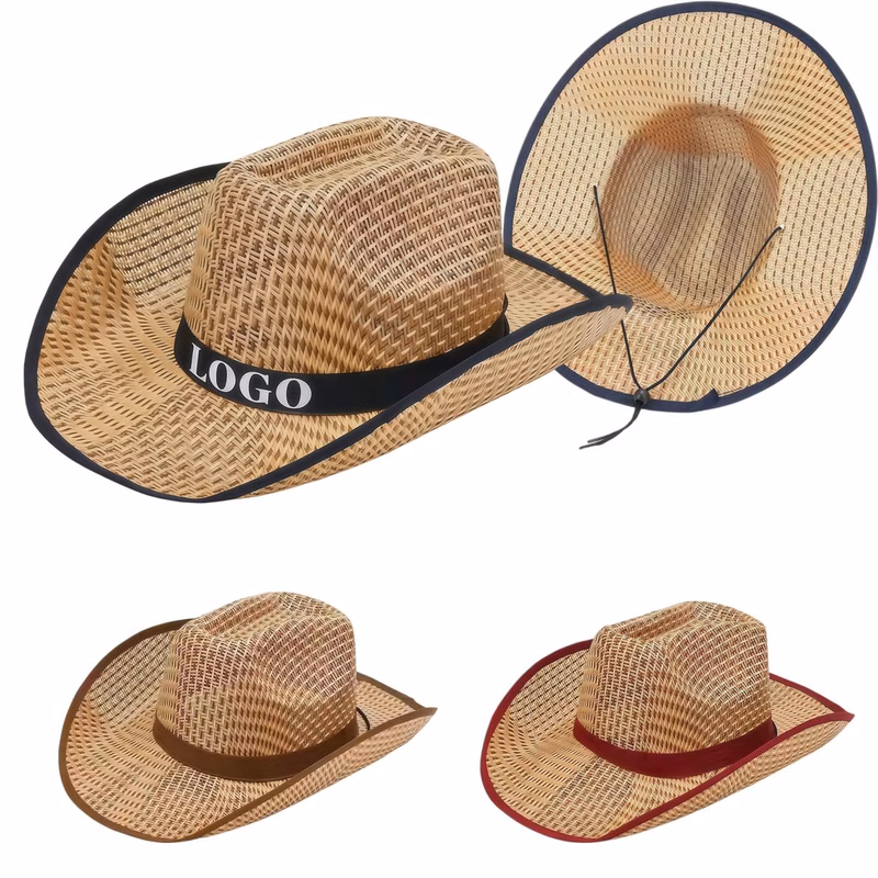 Straw Cowboy Sun Hat