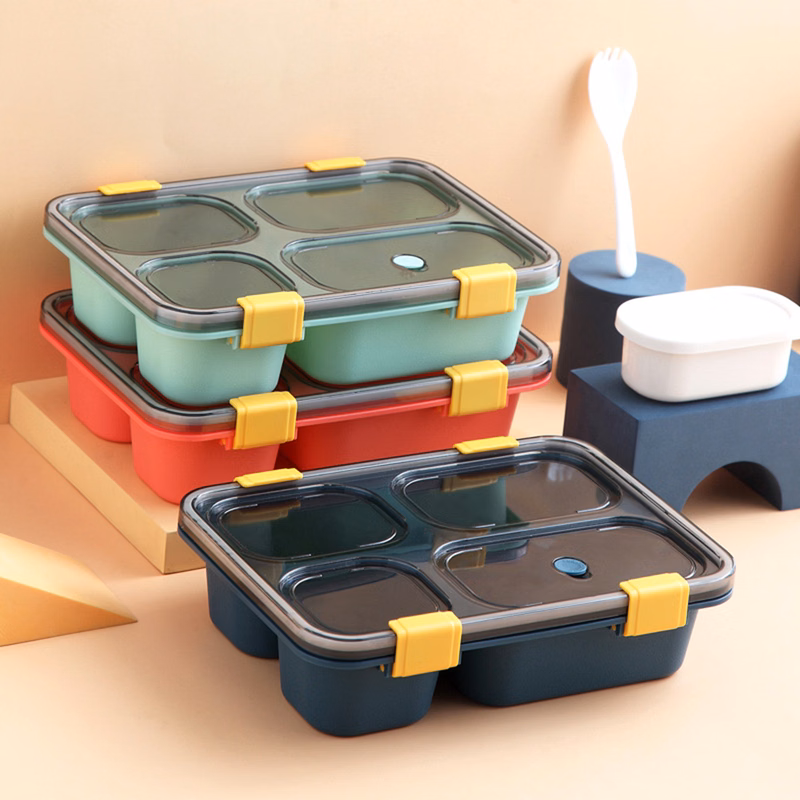 4 Compartment Containers Lunch Box
