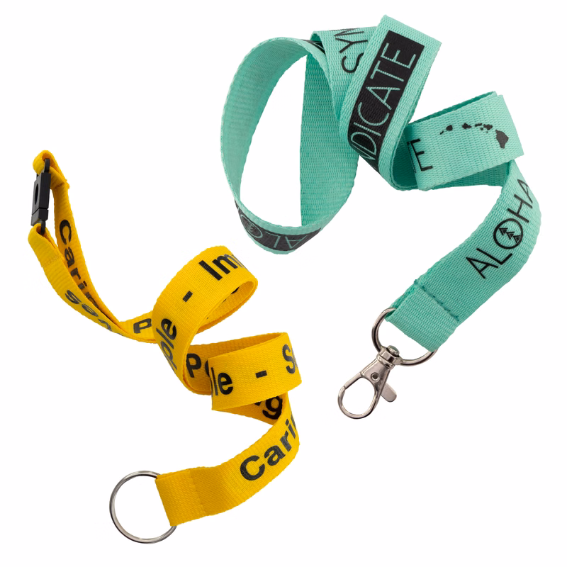Lanyards with Silkscreen Imprint 5/8"