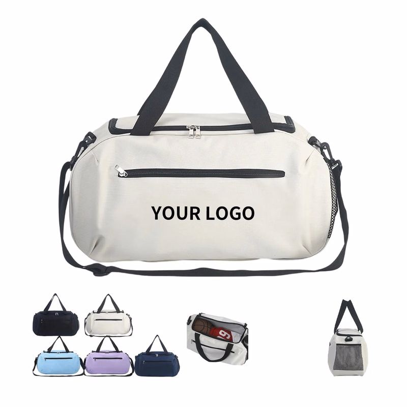 Water Resistant Oxford Fitness Bag with Organized Interior