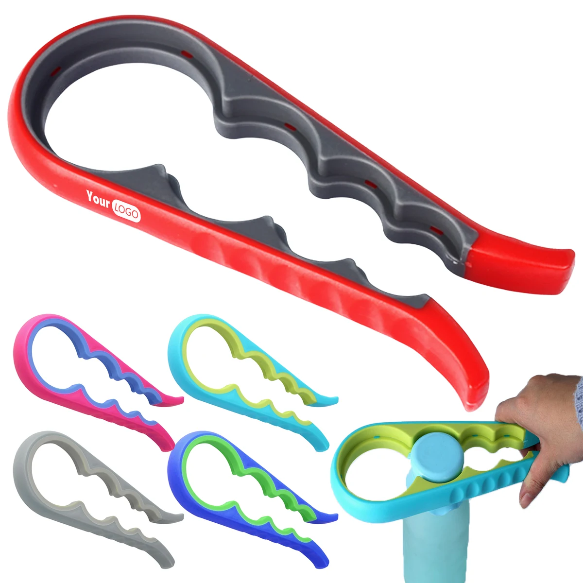 Plastic Multi Functional Kitchen Bottle Opener 1