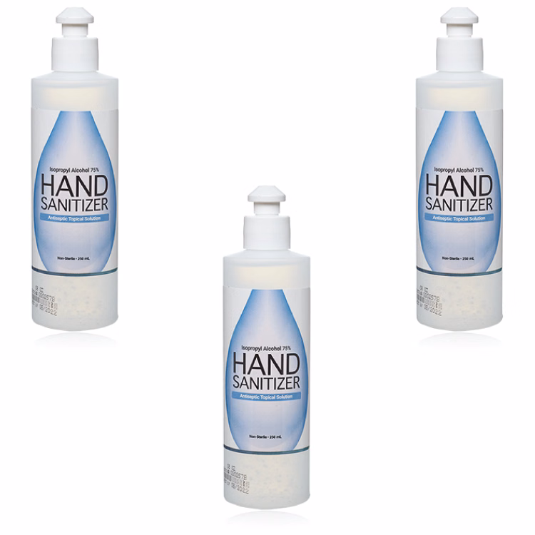 8 oz Antiseptic Hand Sanitizer Gel - 75% Alcohol - FDA Approved - USA Made