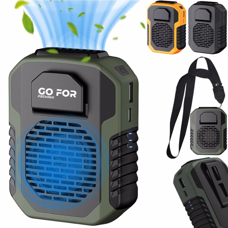 Waist Clip Necklace 6000mAh for Outdoors