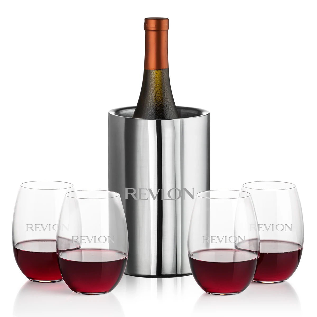 Jacobs Wine Cooler & Carlita Stemless Wine 1