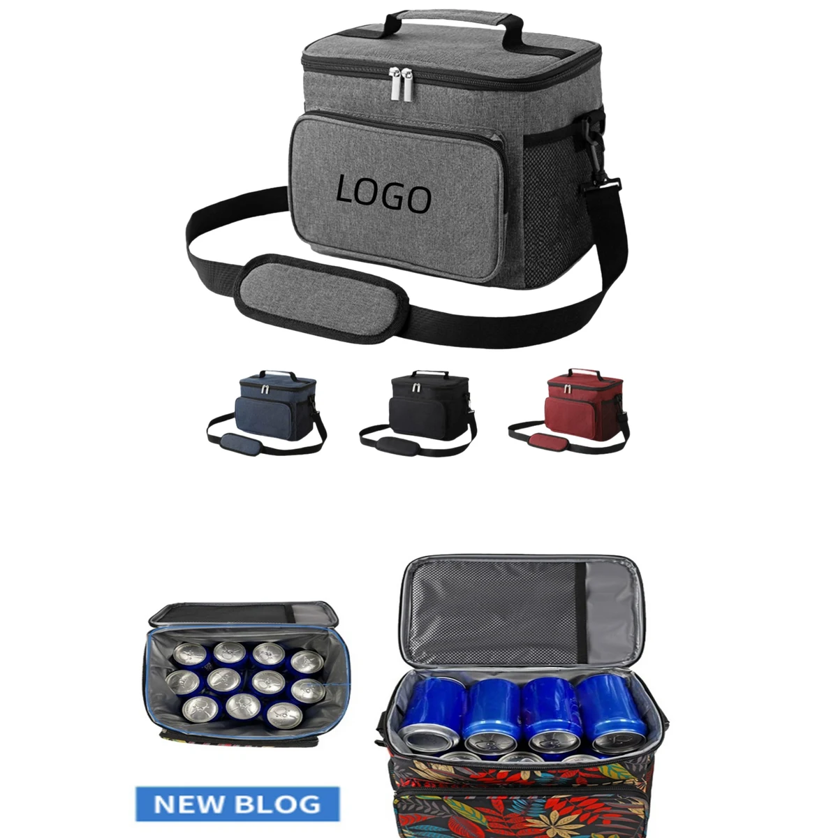 Travel Insulated Cooler Lunch Bag 1
