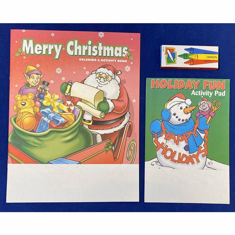 Holiday Coloring & Activity Book Sets - 3 Pieces Vol. 2