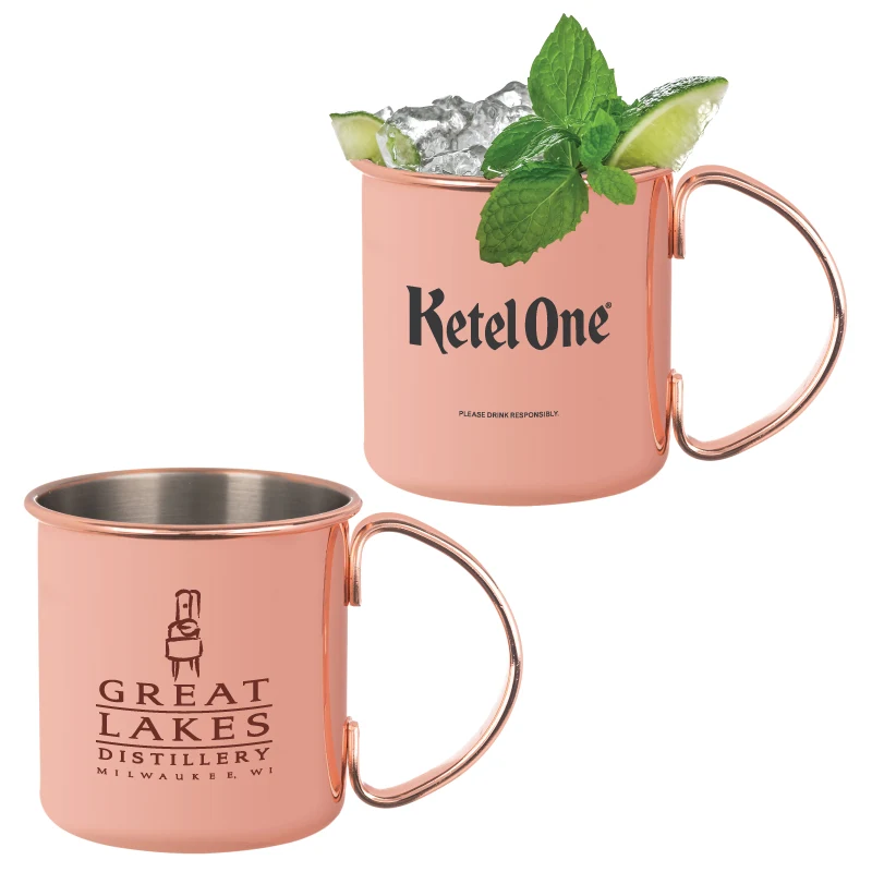 Tahiti Copper Plated Moscow Mule Mug 1