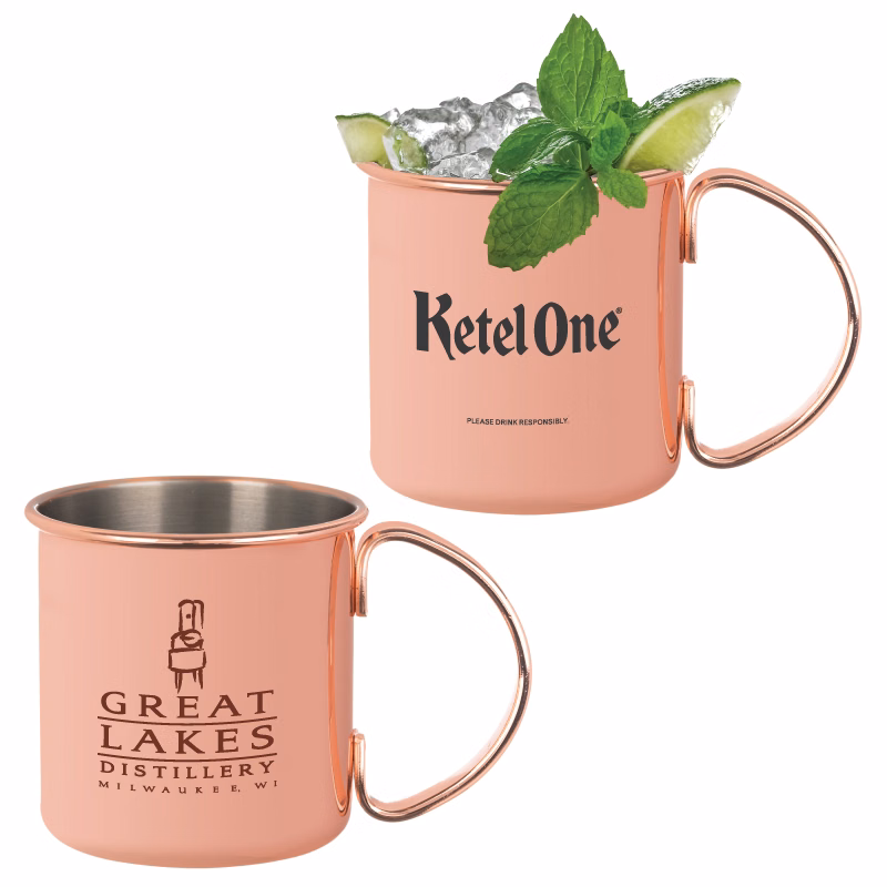 Tahiti Copper Plated Moscow Mule Mug
