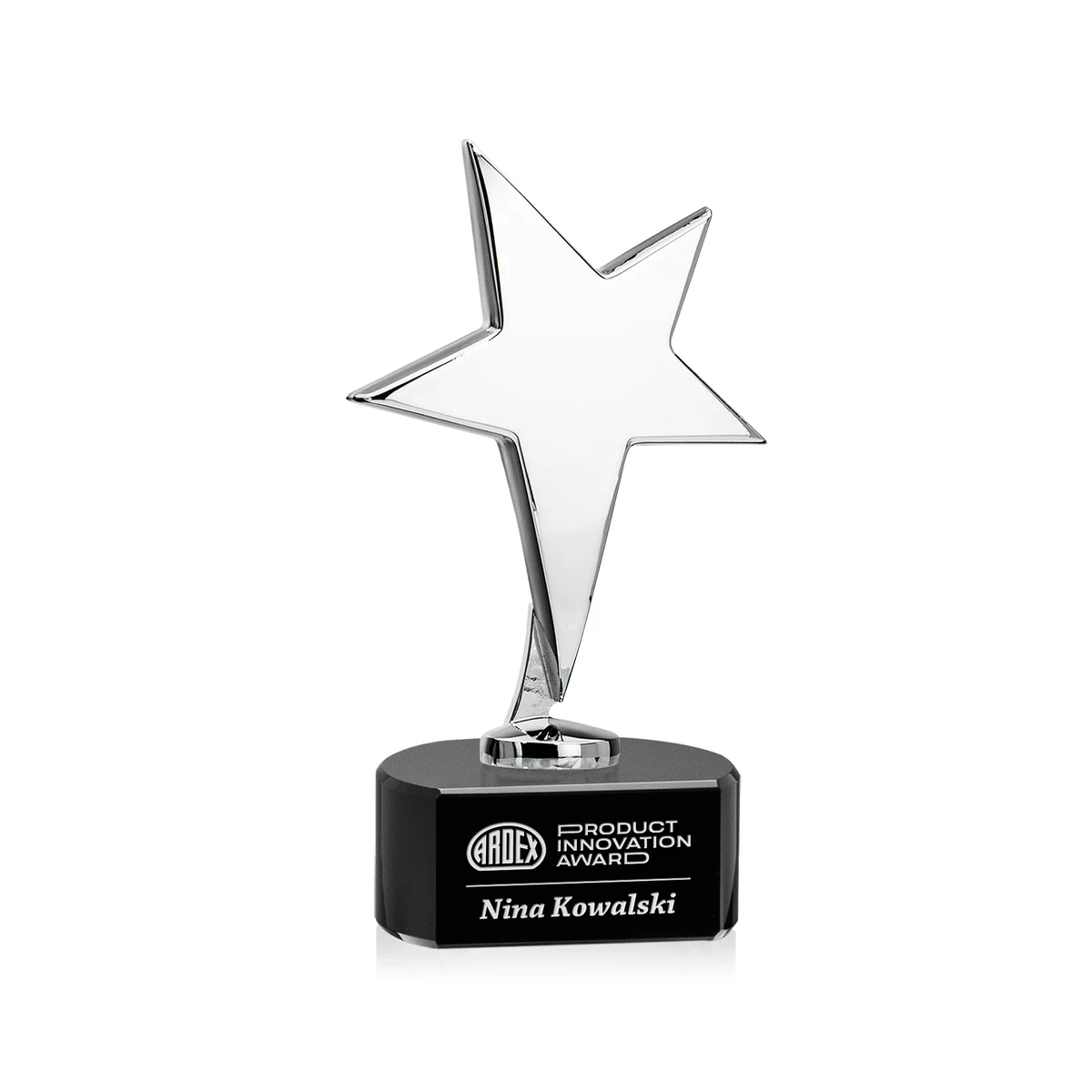 Tuscany Chrome Star on Paragon Base - Black 1