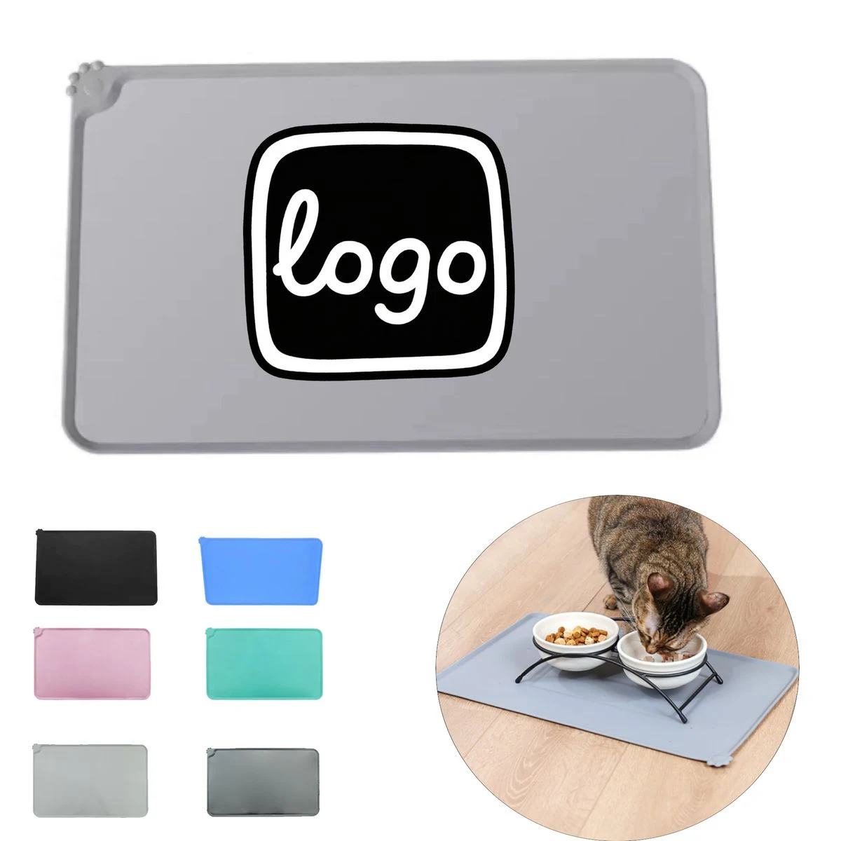 Pet Feeding Silicone Mat 1