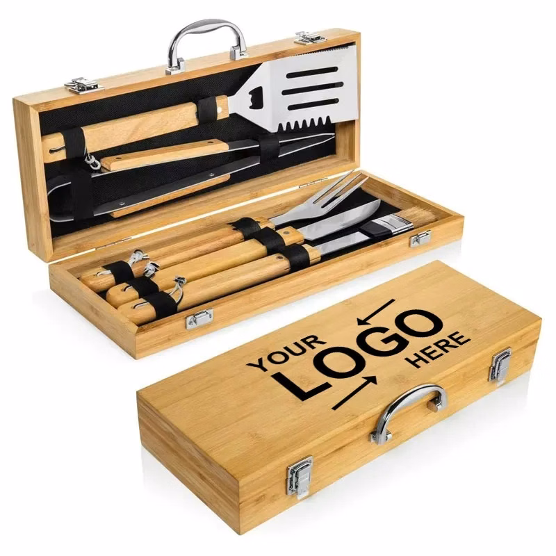 Bbq Toolset Box Accessaries Carrying Case