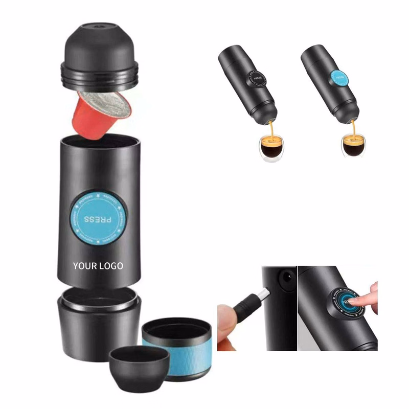 Compact Espresso Maker with Automatic Extraction