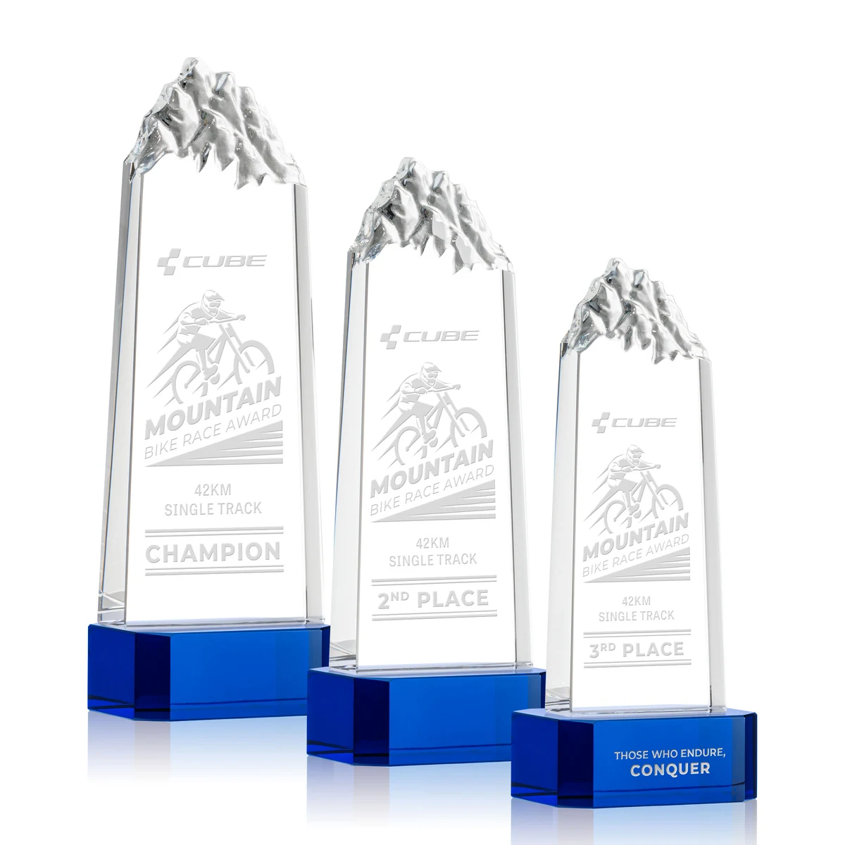 Himalayas Tower Award on Base - Blue 1