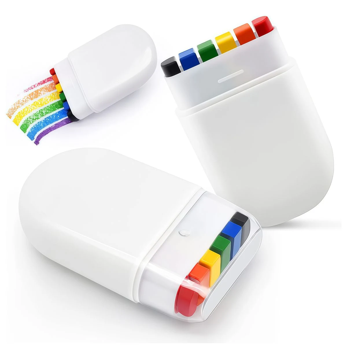 6-Color Rainbow Face Paint 1