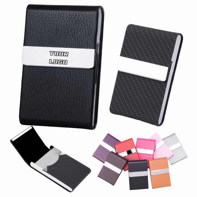 Slim Metal Pocket Business Card Holder