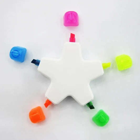 Creative Star Shape Fluorescent Pen 1