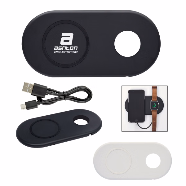 Wireless Charging PAD with  Apple Watch(R)  Dock (Your Cord)