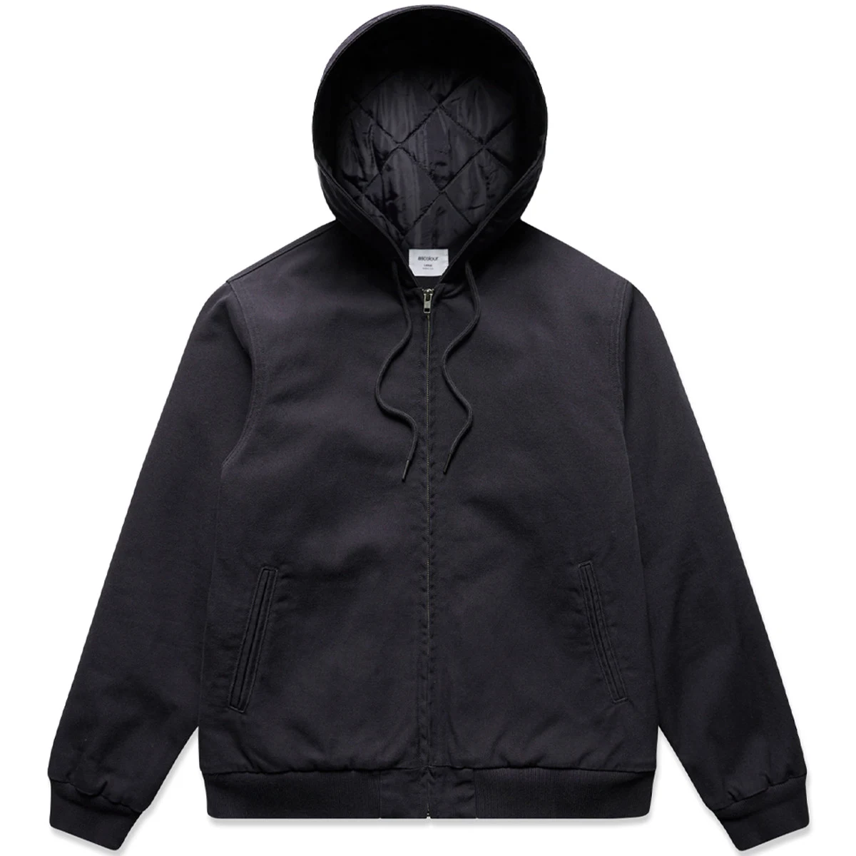 Canvas Bomber Hood Jacket | 5532 1