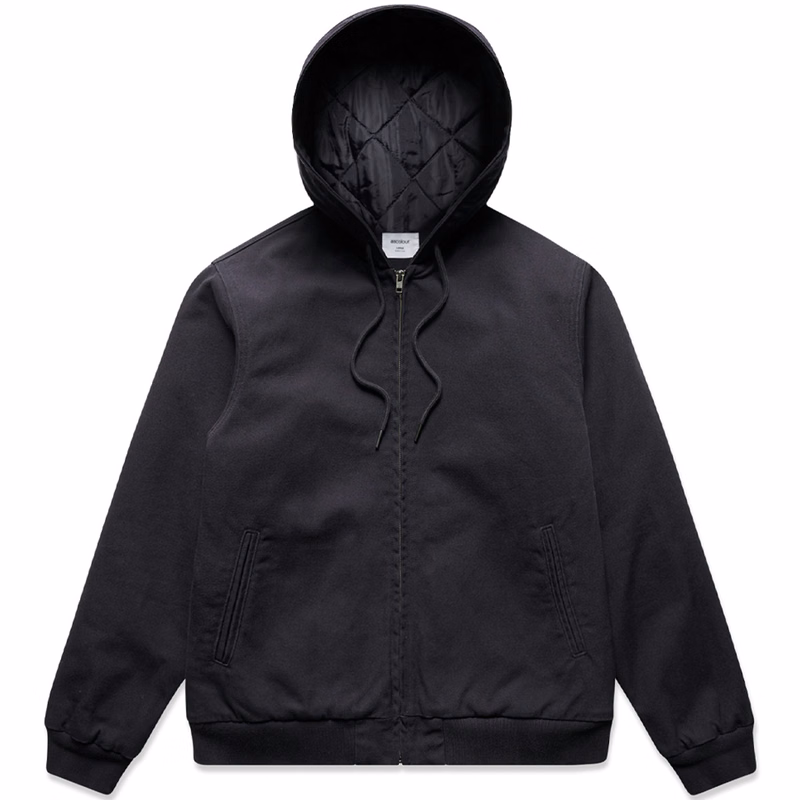 Canvas Bomber Hood Jacket | 5532