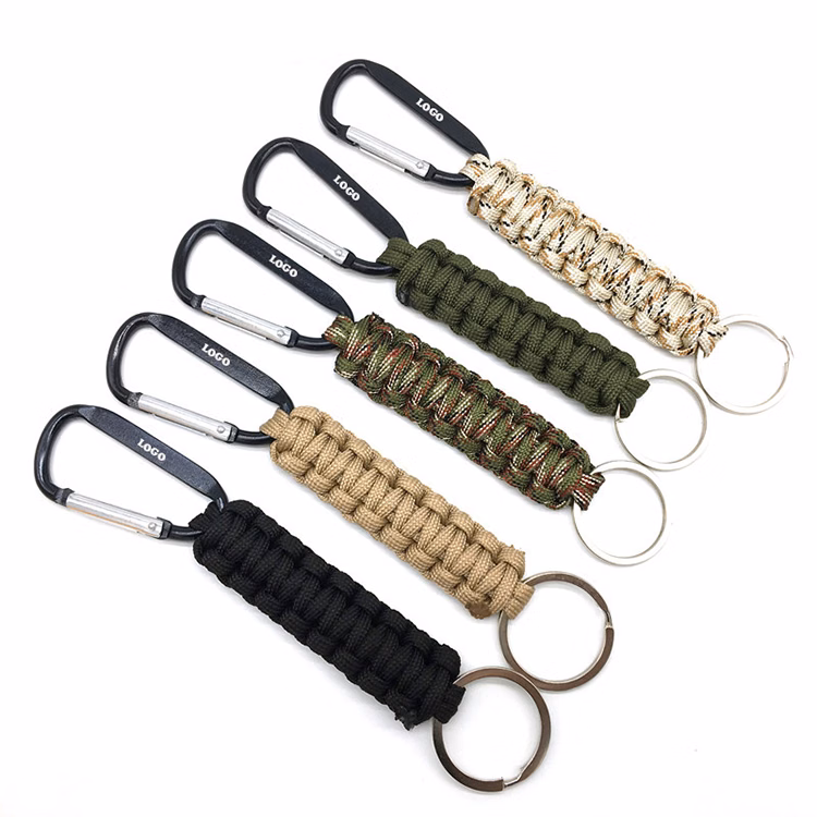 Survival Carabiner Whit Key Chian