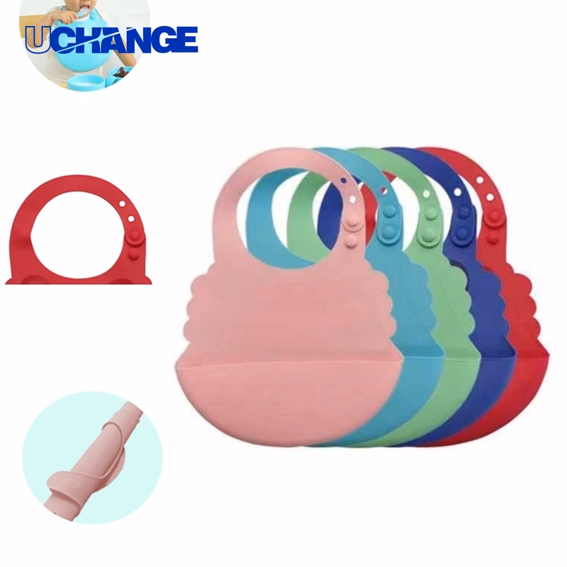 Foldable Silicone Children Dining Bib