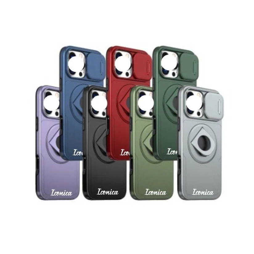 Magnetic Rotating Bracket Phone Case 1