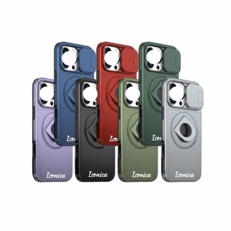 Magnetic Rotating Bracket Phone Case