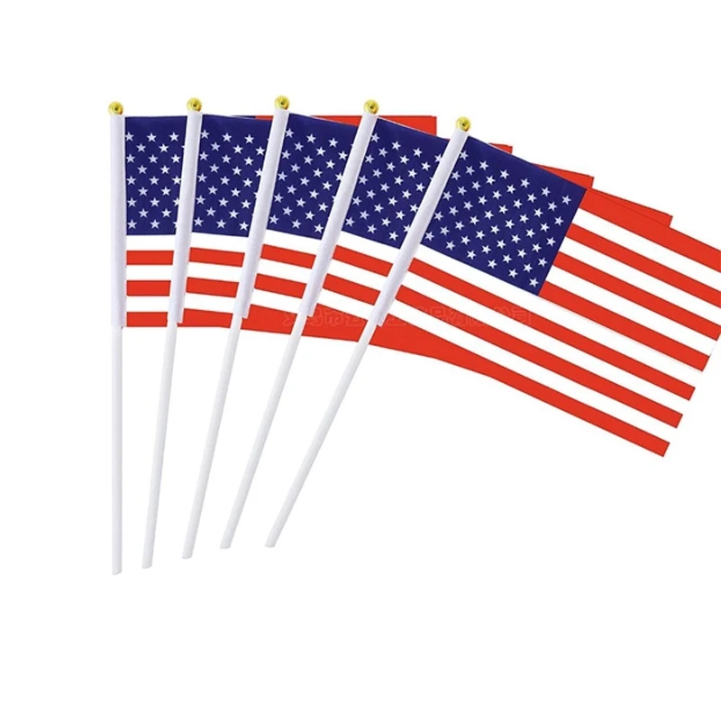 Handheld Waving USA Flag 1