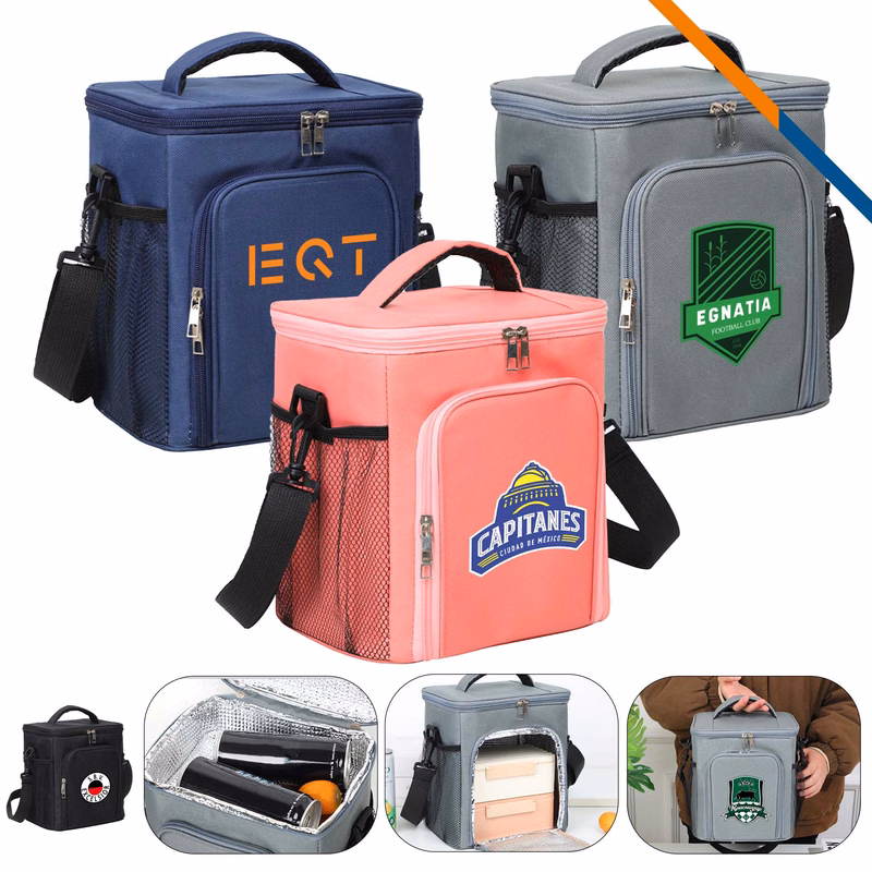 Pakfresh Double Layer Crossbody Cooler Bag