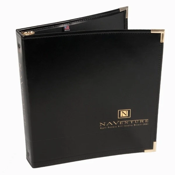 Turned Sewn Ring Binder 1