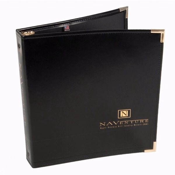 Turned Sewn Ring Binder