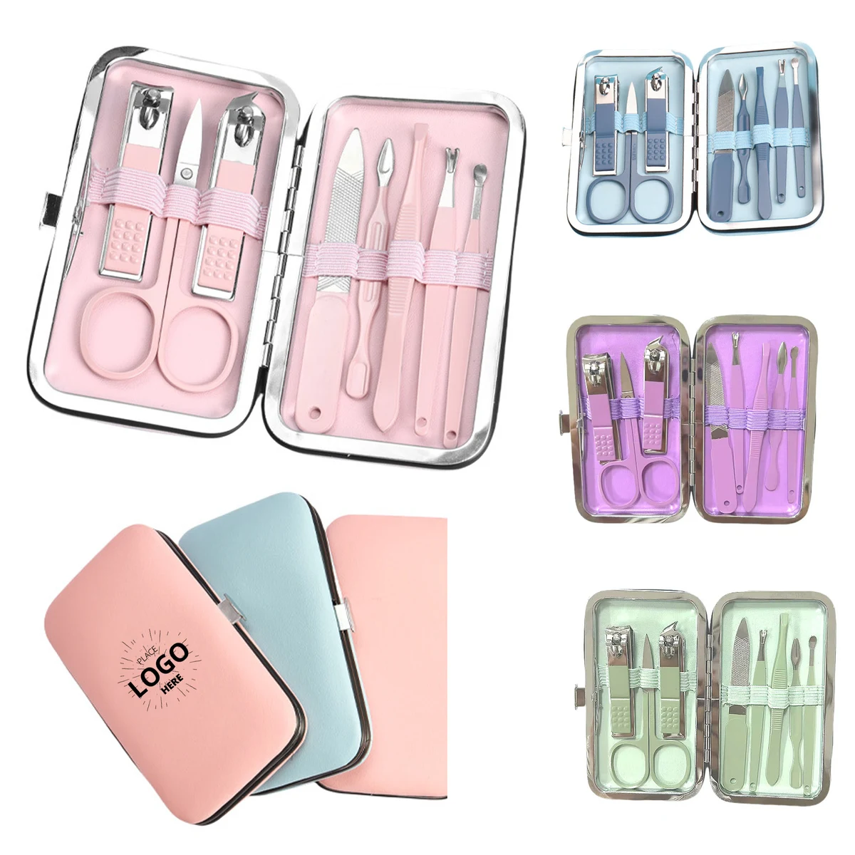 8 Pcs Manicure Pedicure Set 1