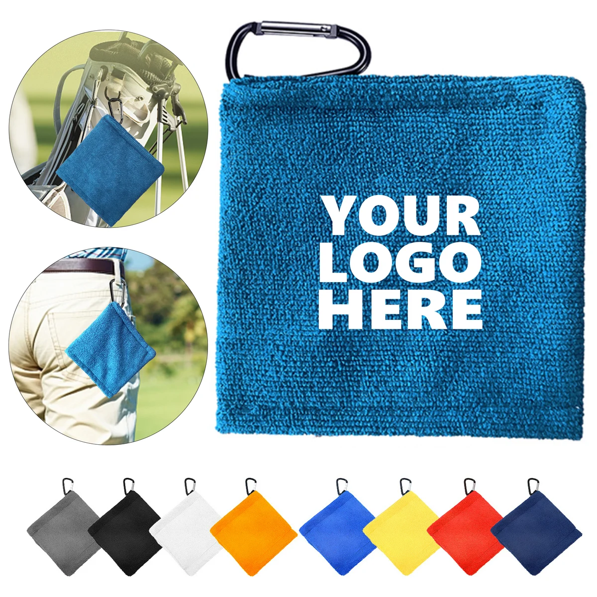 Scrubber Golf Towel Made of Microfiber 1