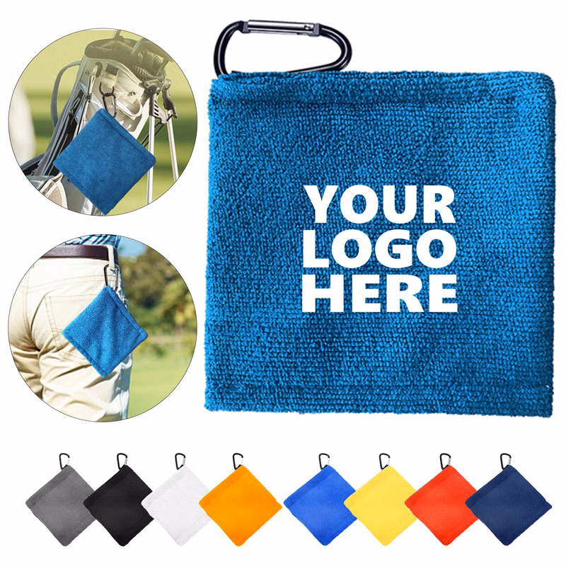 Scrubber Golf Towel Made of Microfiber