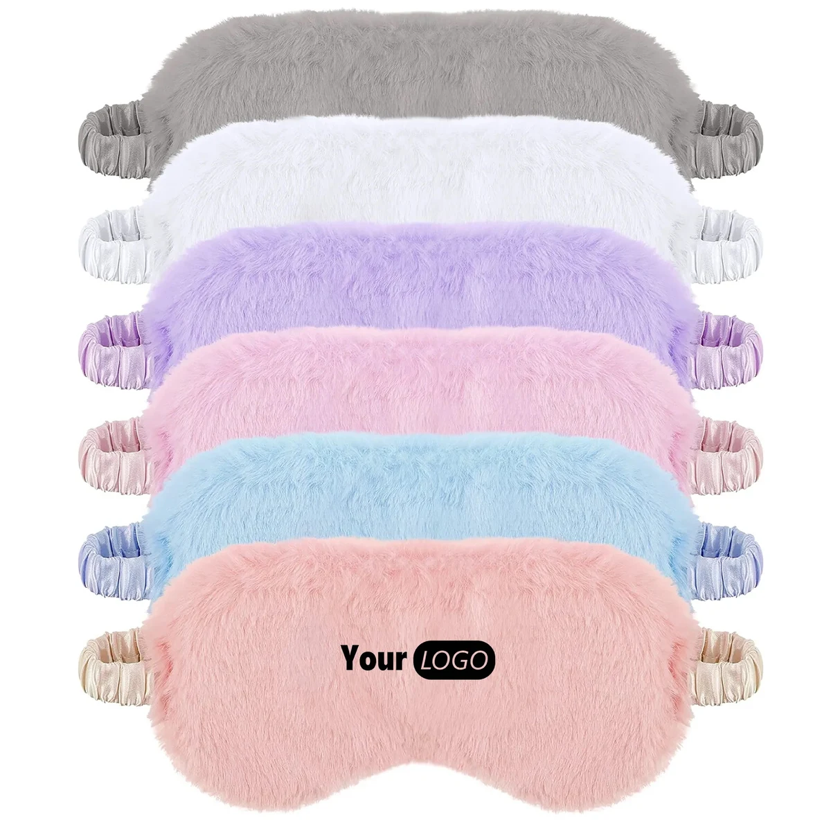 Plush Eye Mask Soft Sleeping Blindfold 1