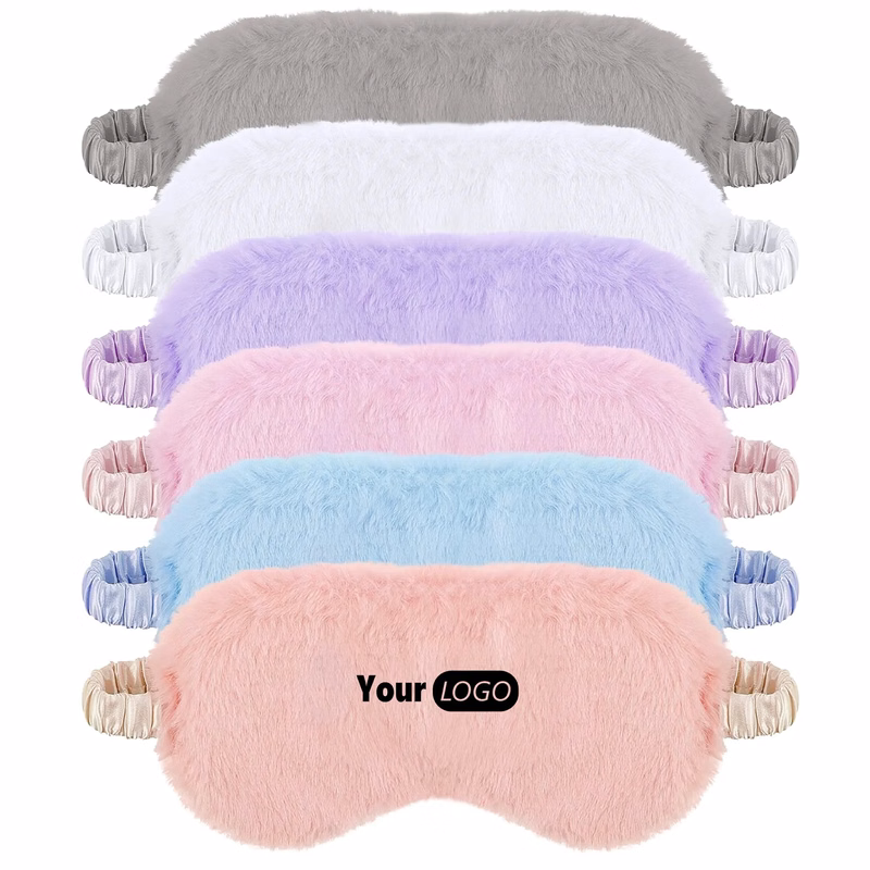 Plush Eye Mask Soft Sleeping Blindfold