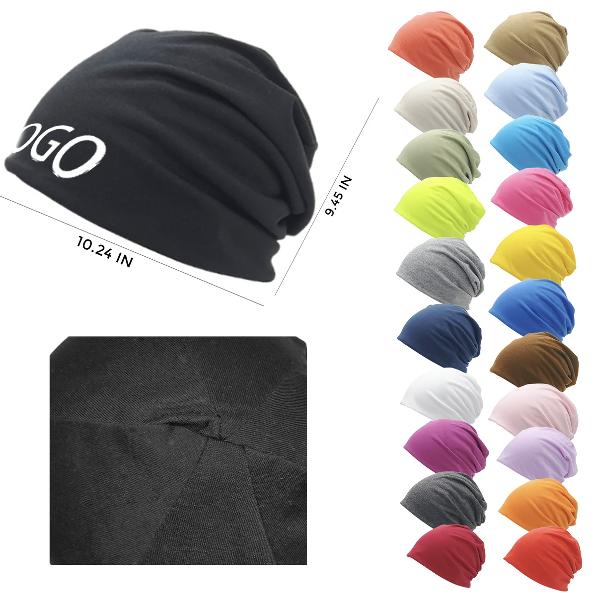 Soft Polyester Knitted Hat 1