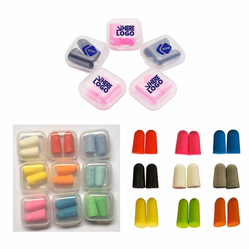 Soft Foam Ear Plugs In Case