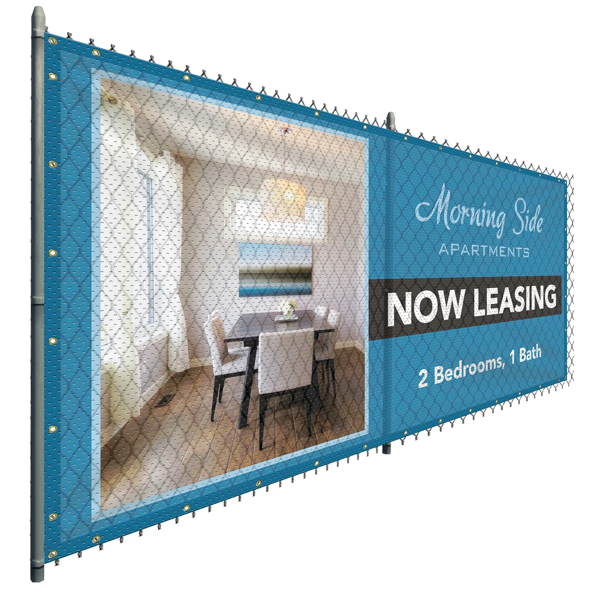 6' x 12' Polyester Mesh Banner 1